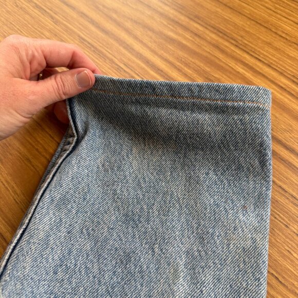 Vintage 80s Levi’s 505 Orange Tab Jeans | 32x30 | Regular Fit Straight Leg | Dis - Picture 4 of 7